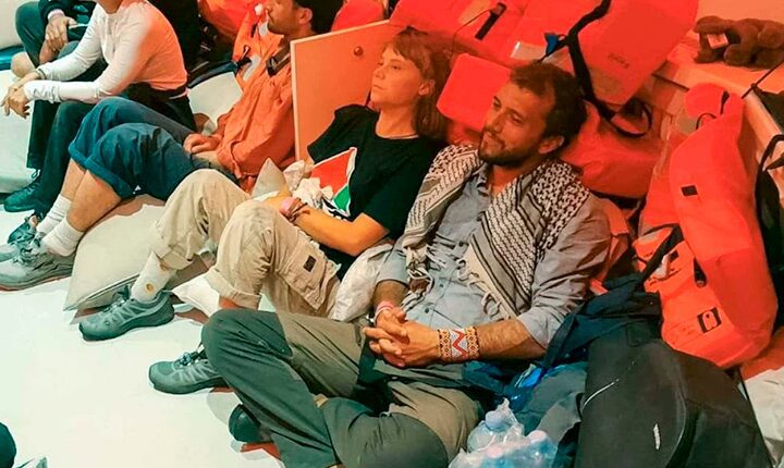 Onze brasileiros da Flotilha humanitária rumo a Gaza são capturados por Israel