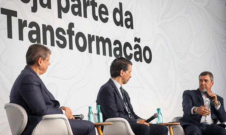 Riedel e Tarcísio discutem economia verde e desenvolvimento sustentável