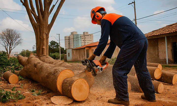 Área verde em Campo Grande recua