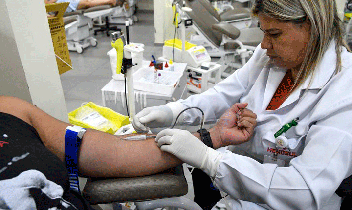Hemosul pede apoio para repor estoque de plaquetas e sangue A+ e O+
