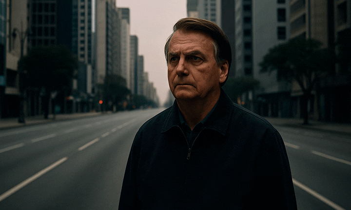 Silêncio nas ruas e a solidão de Bolsonaro diante dos fatos