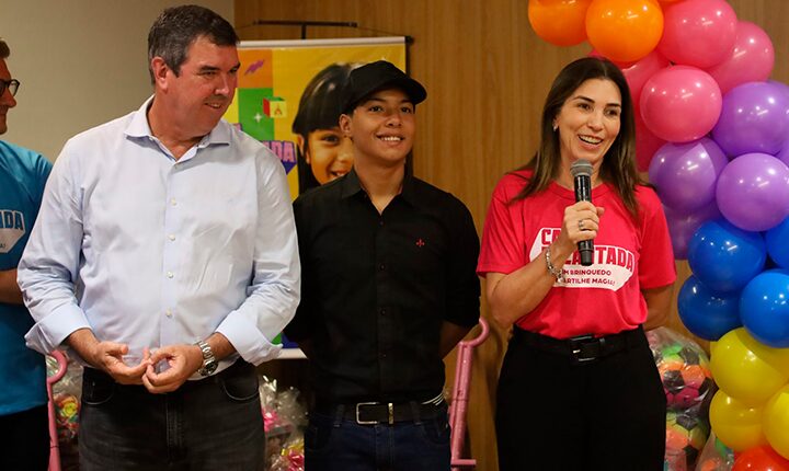 Campanha ‘Caixa Encantada’ inicia triagem dos brinquedos doados
