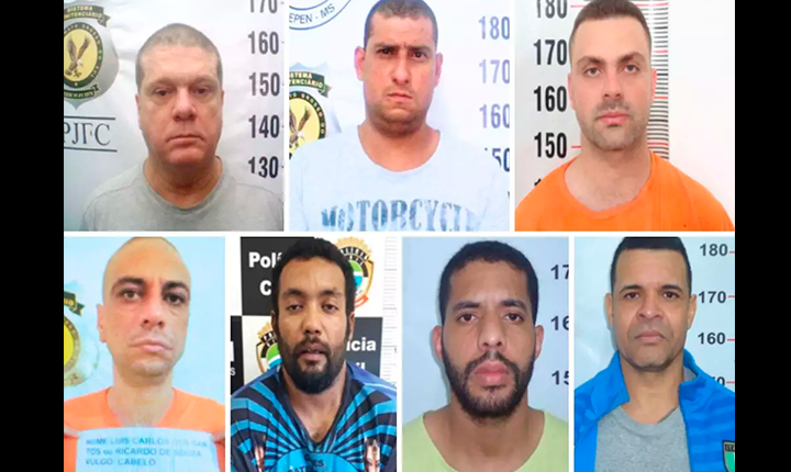 Sete foragidos de alta periculosidade de MS entram na lista dos mais procurados