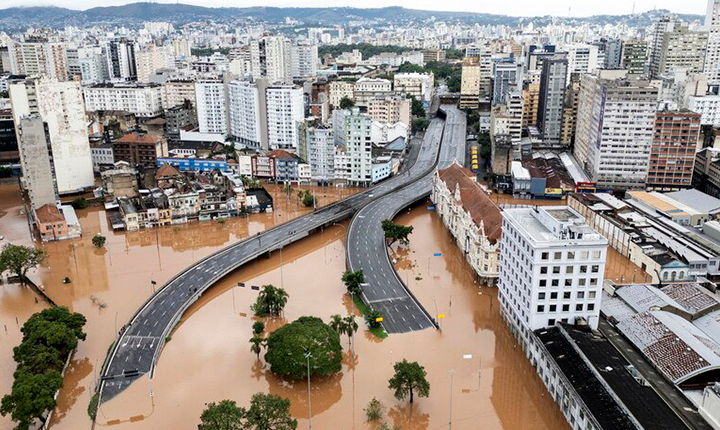 Os desastres climáticos chegaram ao Brasil