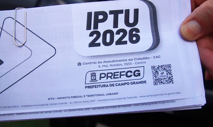 Justiça rejeita liminar e valida desconto de 10% no IPTU em Campo Grande