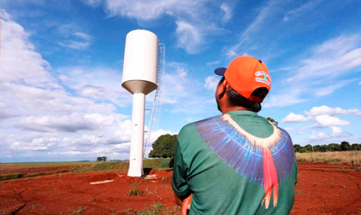 Obra vai levar segurança hídrica às aldeias Jaguapiru e Bororó