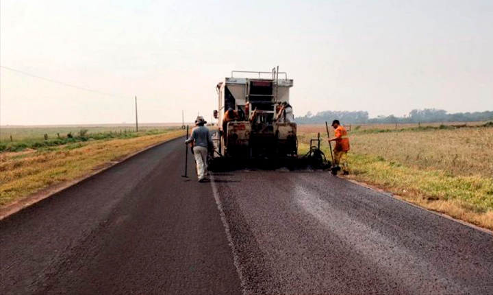 MS investe R$ 236,8 milhões na restauração de rodovias entre Tacuru e Eldorado