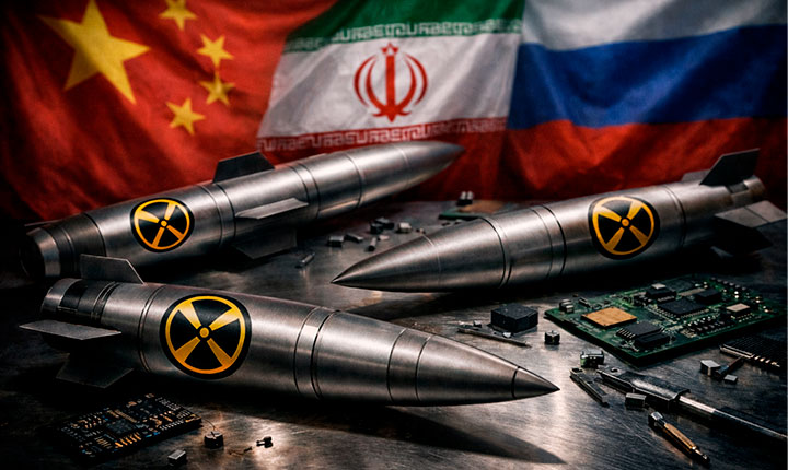 Irã, Rússia e China realizam exercício naval no Estreito de Ormuz