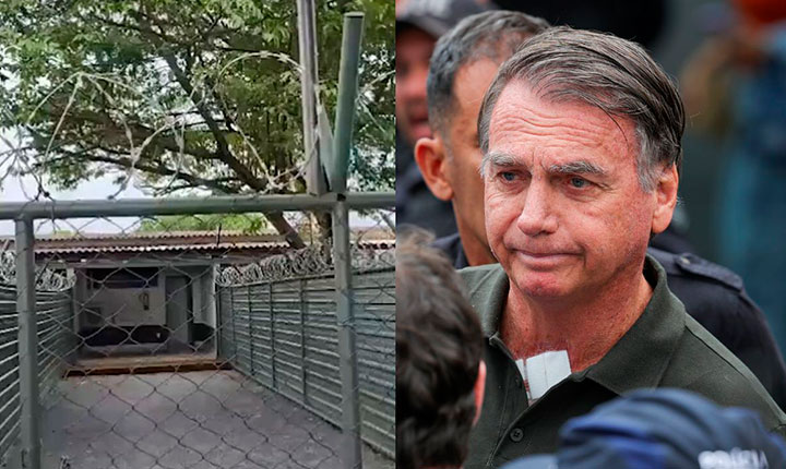 Laudo da PF afasta urgência médica e mantém Bolsonaro na Papudinha
