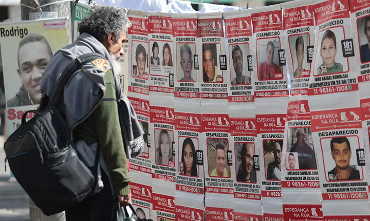 Brasil registrou 84,7 mil desaparecidos em 2025: média de 232 por dia