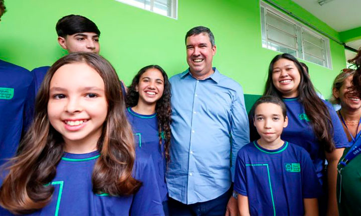 Mais de 280 mil alunos retomam aulas em MS com novas escolas e rede ampliada