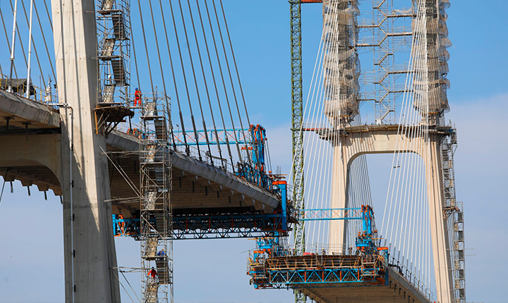 Ponte Internacional da Rota Bioceânica entra na fase final