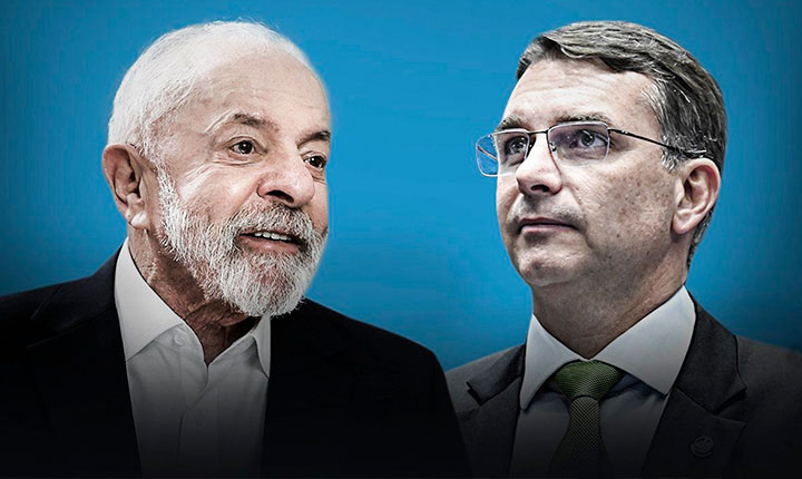 Genial/Quaest indica Lula à frente, mas Flávio encurta distância