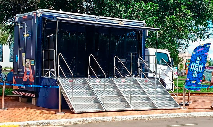 Sebrae Móvel chega a 36 municípios no primeiro semestre do ano