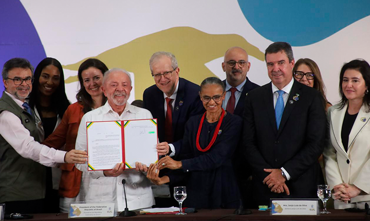 COP15: em Campo Grande, Lula cria unidades de conservação