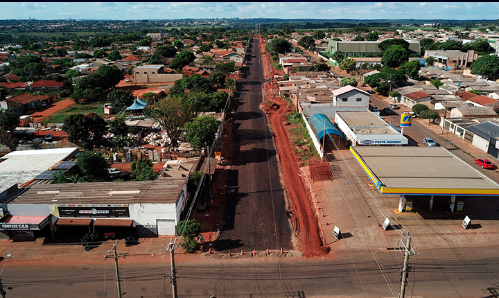 Moreninhas terá 100% das ruas asfaltadas