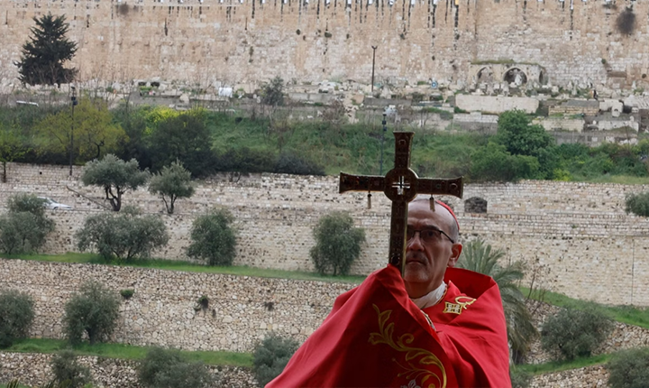 Israel impediu cardeal de entrar em igreja no Domingo de Ramos