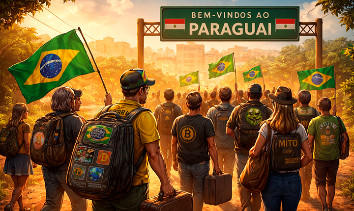 A fauna que troca o Brasil pelo Paraguai