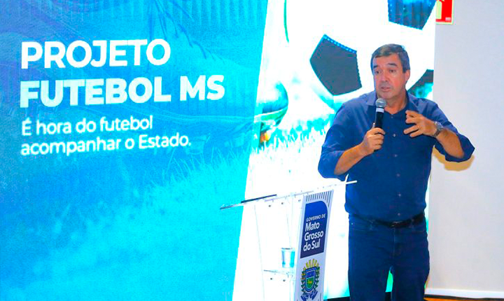 Governo lança projeto para modernizar futebol de MS