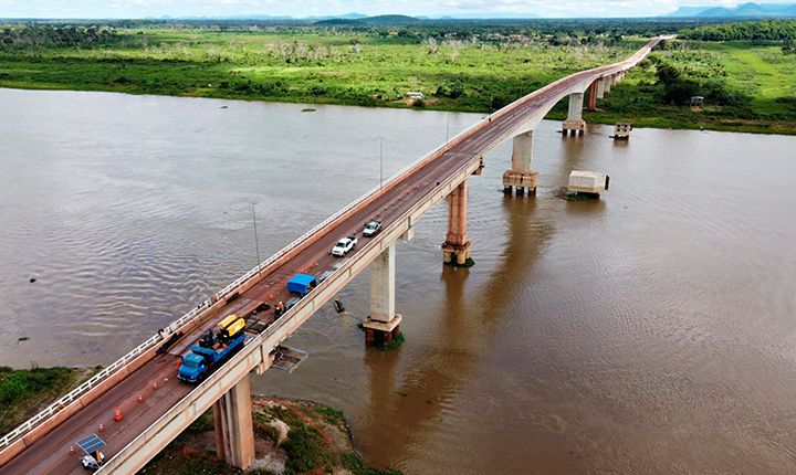 MS vai iniciar nova etapa de recuperação da ponte sobre o Rio Paraguai, em Corumbá