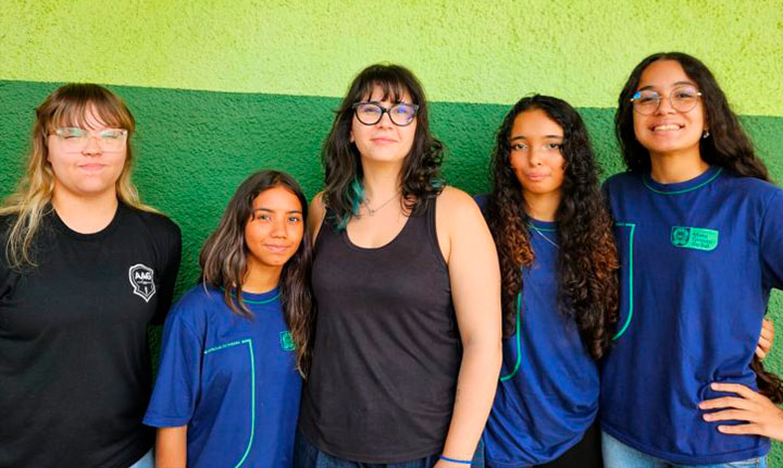 MS inaugura Agência de Divulgação Científica com alunos de escolas públicas