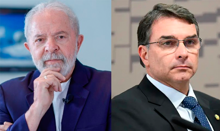 Lula abre 7 pontos sobre Flávio após áudio de Vorcaro, mostra Atlas/Bloomberg