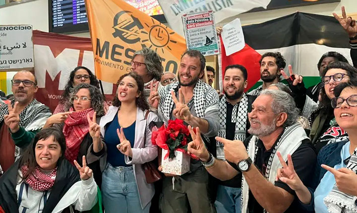 Thiago Ávila chega ao Brasil após prisão em Israel e denuncia tortura