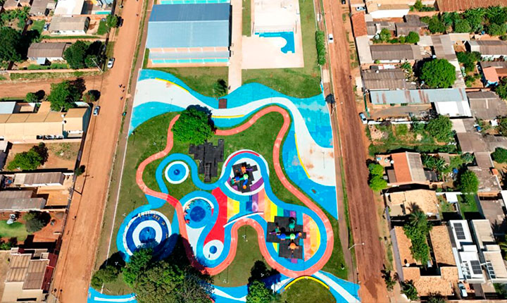 Complexo do Sta. Emília tem pista de skate, ginásios e mais