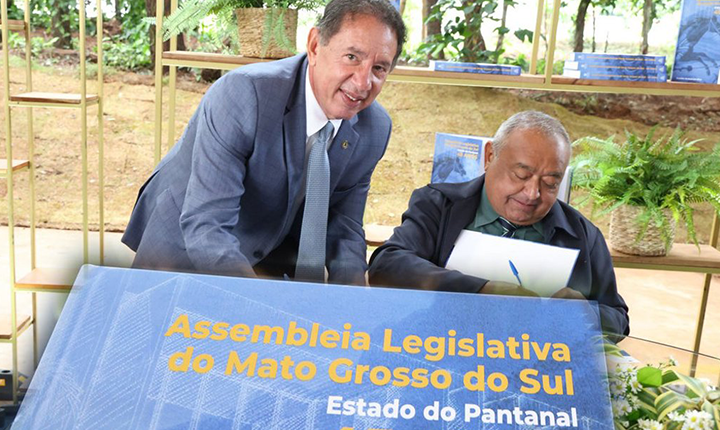 Livro que conta os 45 anos da Assembleia Legislativa de Mato Grosso do Sul é lançado