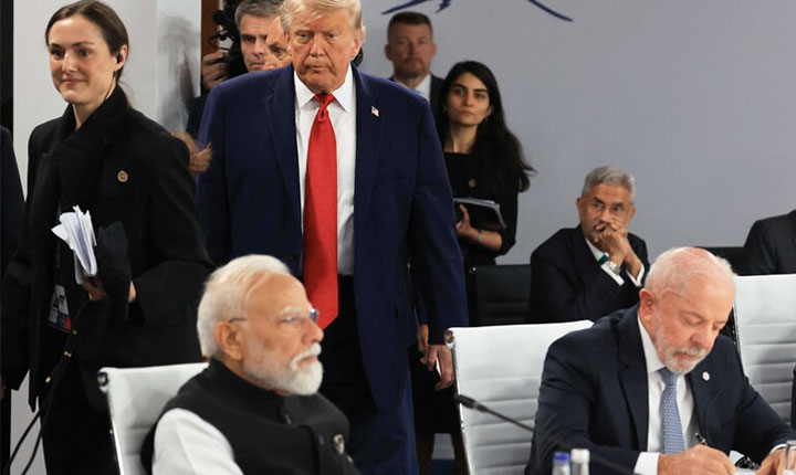 Trump se perde entre os Bolsonaros, critica eleição brasileira e recebe resposta afiada de Lula
