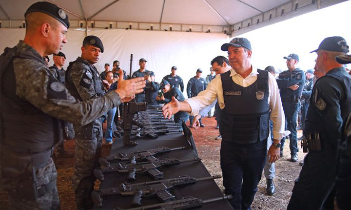 MS investe R$ 176 milhões e reforça segurança com 522 novas viaturas, armas e coletes