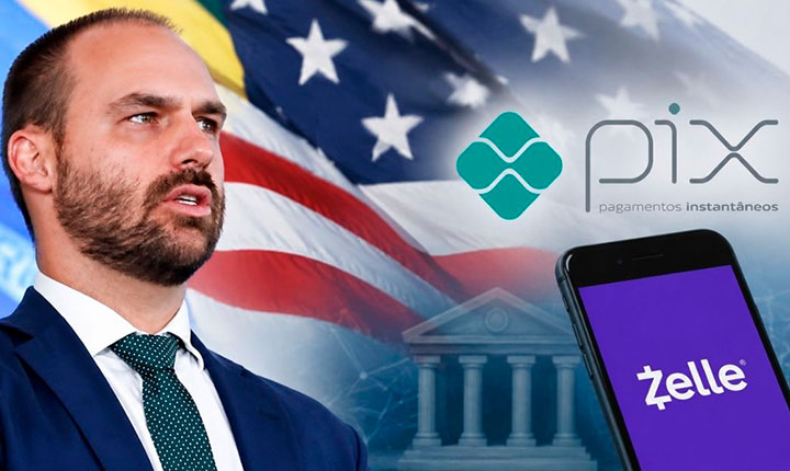 Eduardo Bolsonaro “faz o Zelle” e reforça submissão a interesses americanos