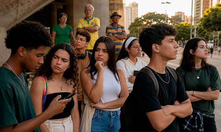 Geração Z é menos conservadora do que parece e mais bolsonarista do que se imaginava